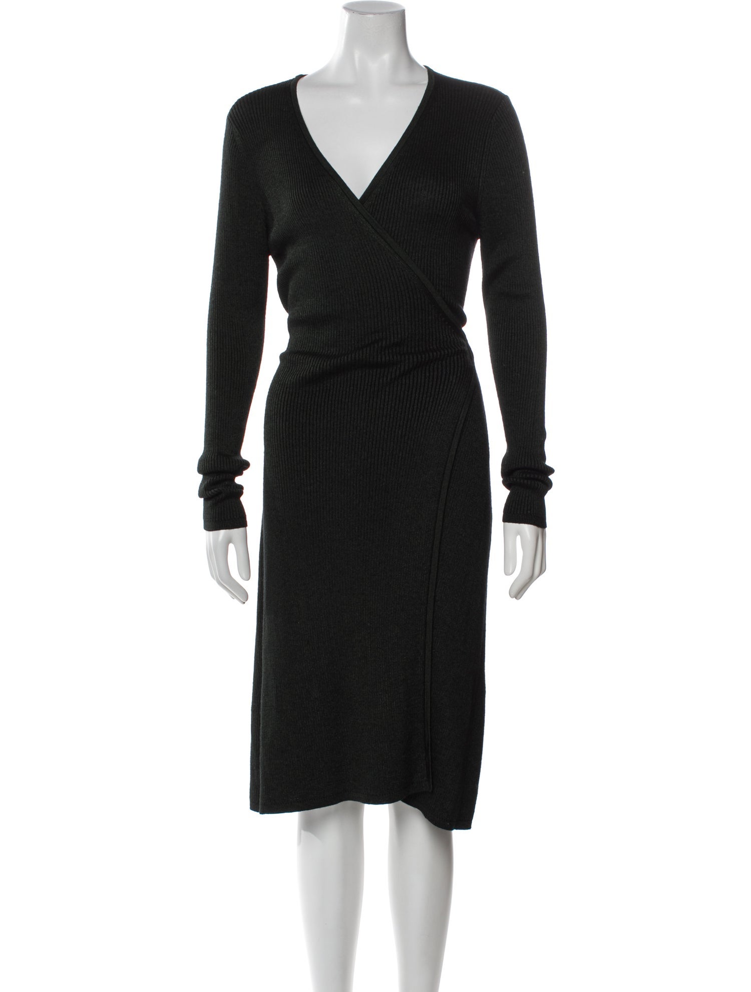 Diane von Furstenberg Merino Wool Knee-Length Dress
