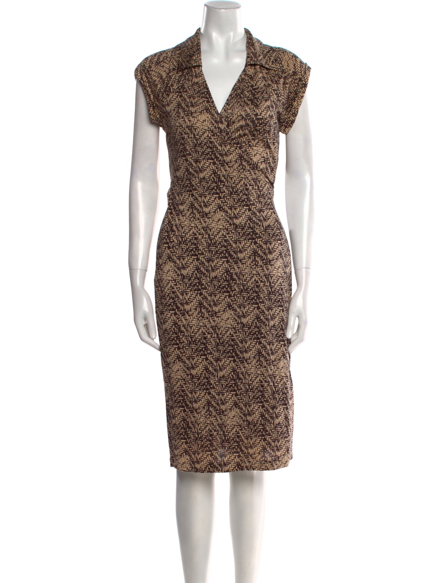 Diane von Furstenberg Silk Midi Length Dress