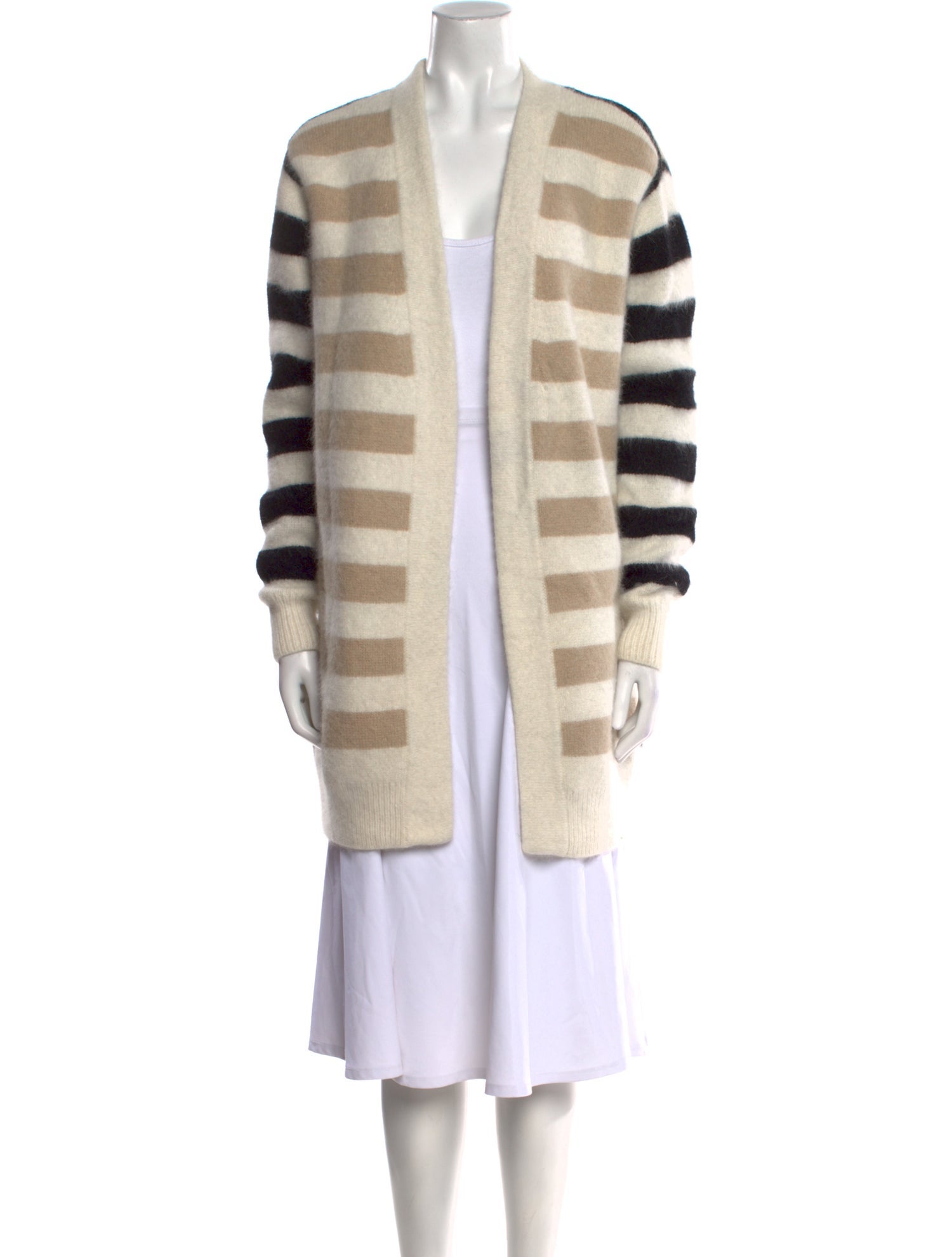 Diane von Furstenberg Angora Striped Sweater