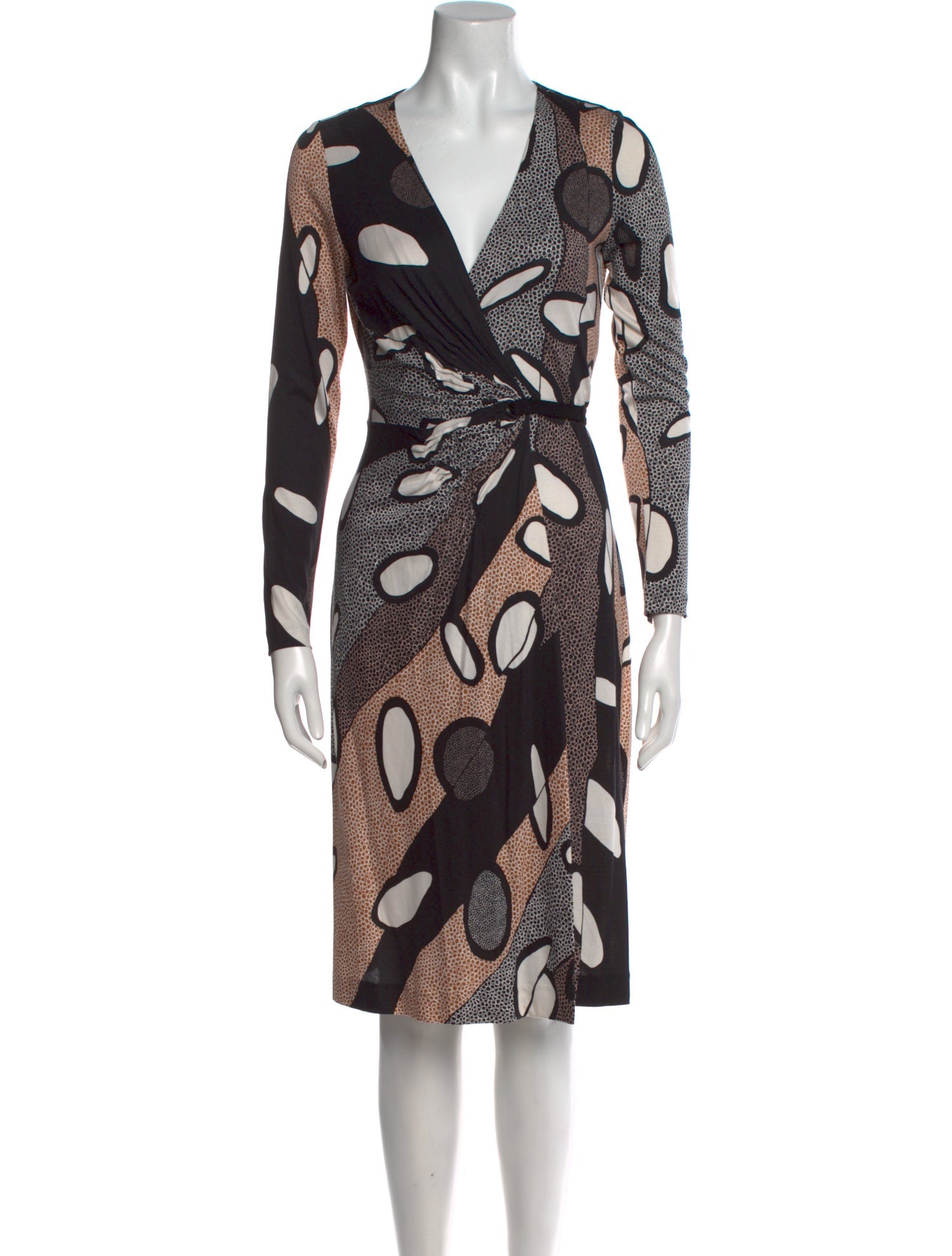 Diane von Furstenberg Silk Knee-Length Dress