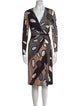 Diane von Furstenberg Silk Knee-Length Dress