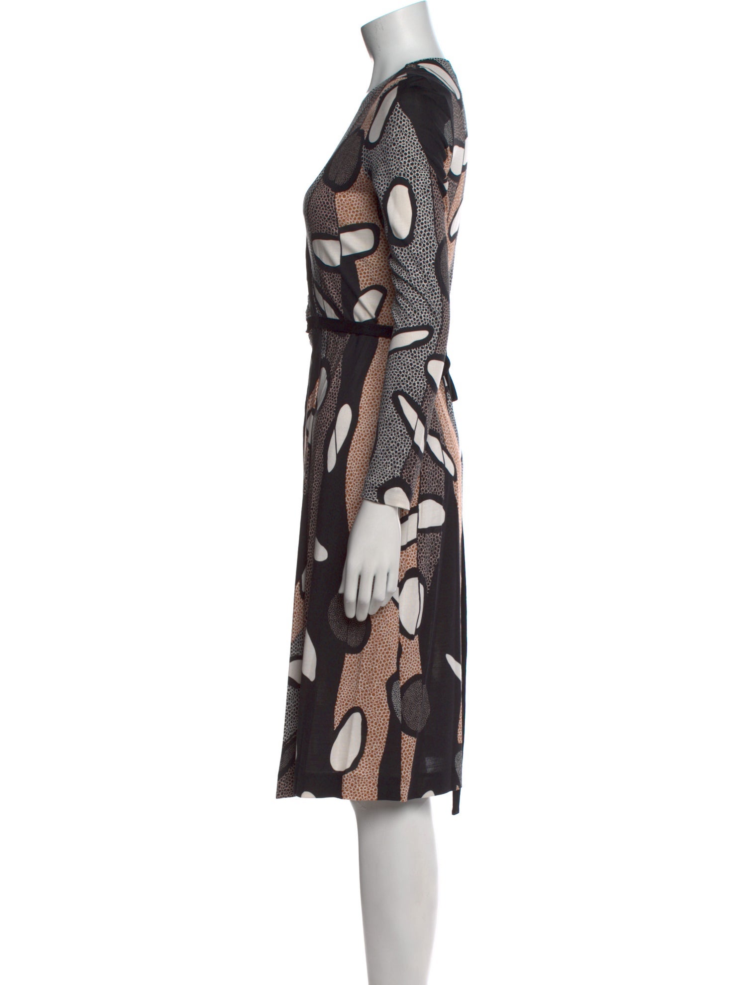 Diane von Furstenberg Silk Knee-Length Dress