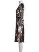 Diane von Furstenberg Silk Knee-Length Dress