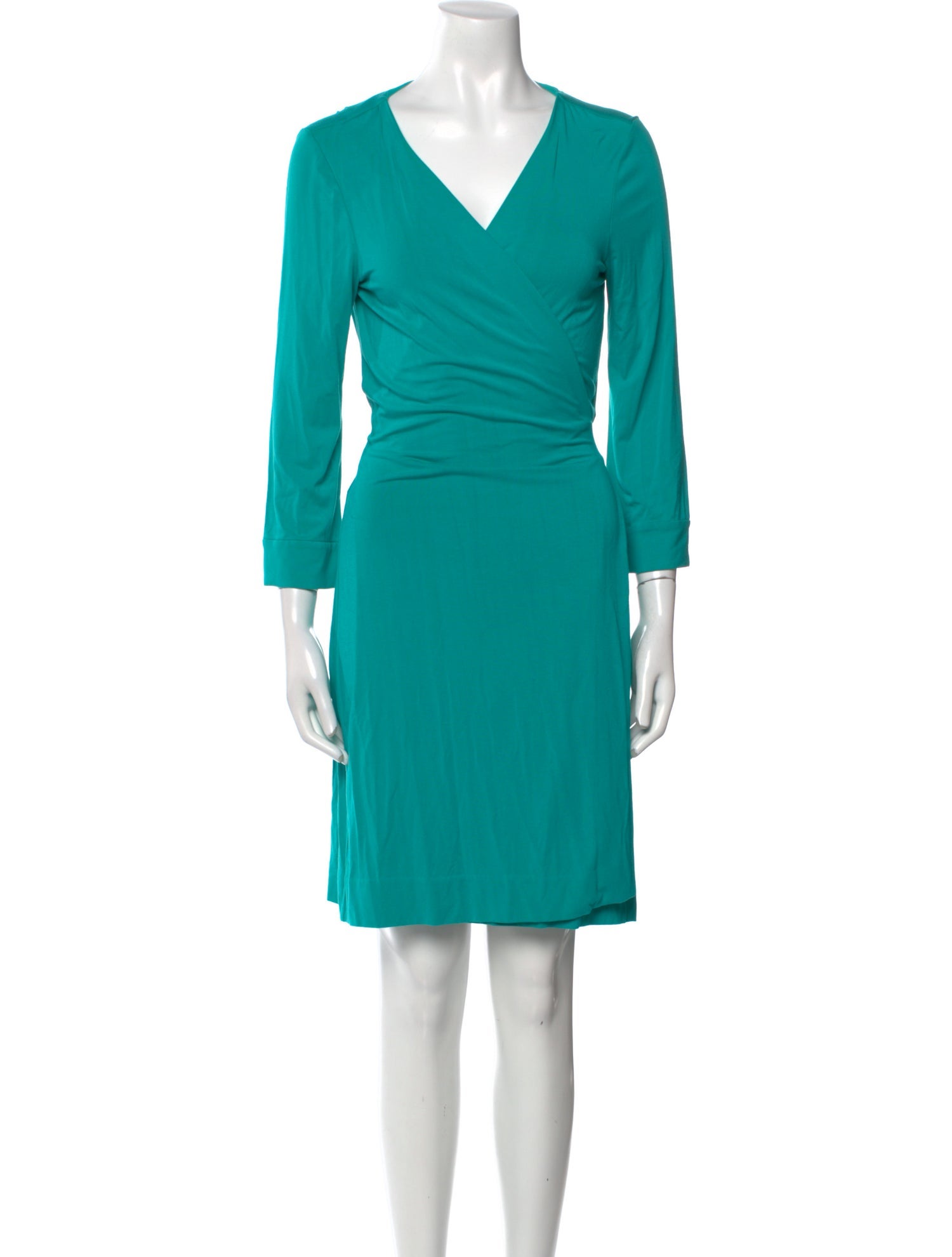 Diane von Furstenberg V-Neck Mini Dress