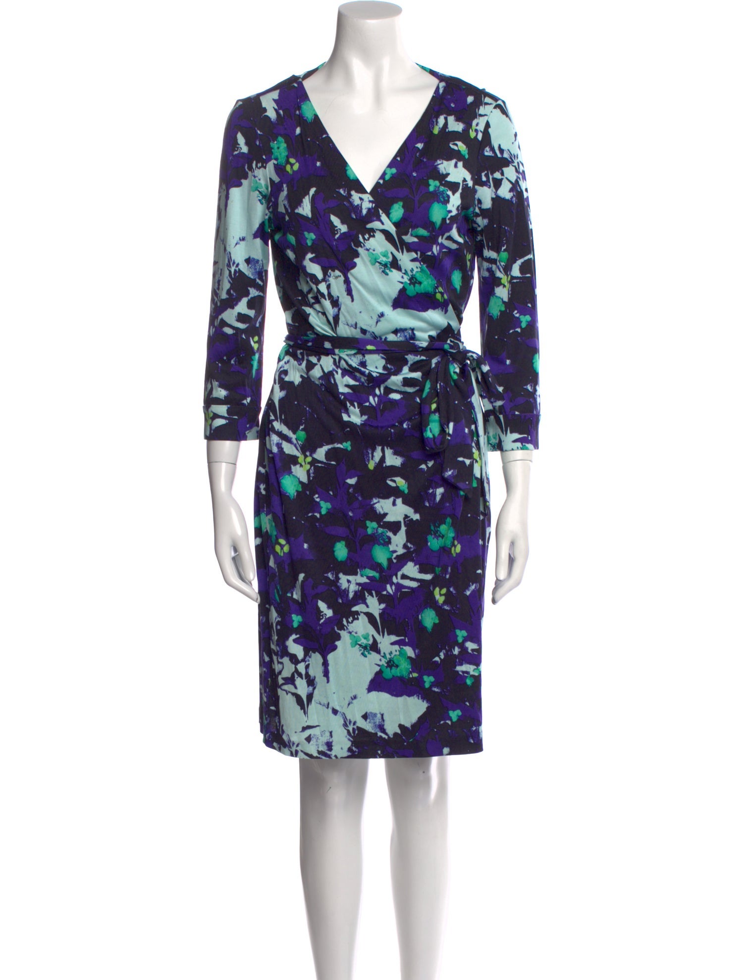 Diane von Furstenberg Silk Knee-Length Dress