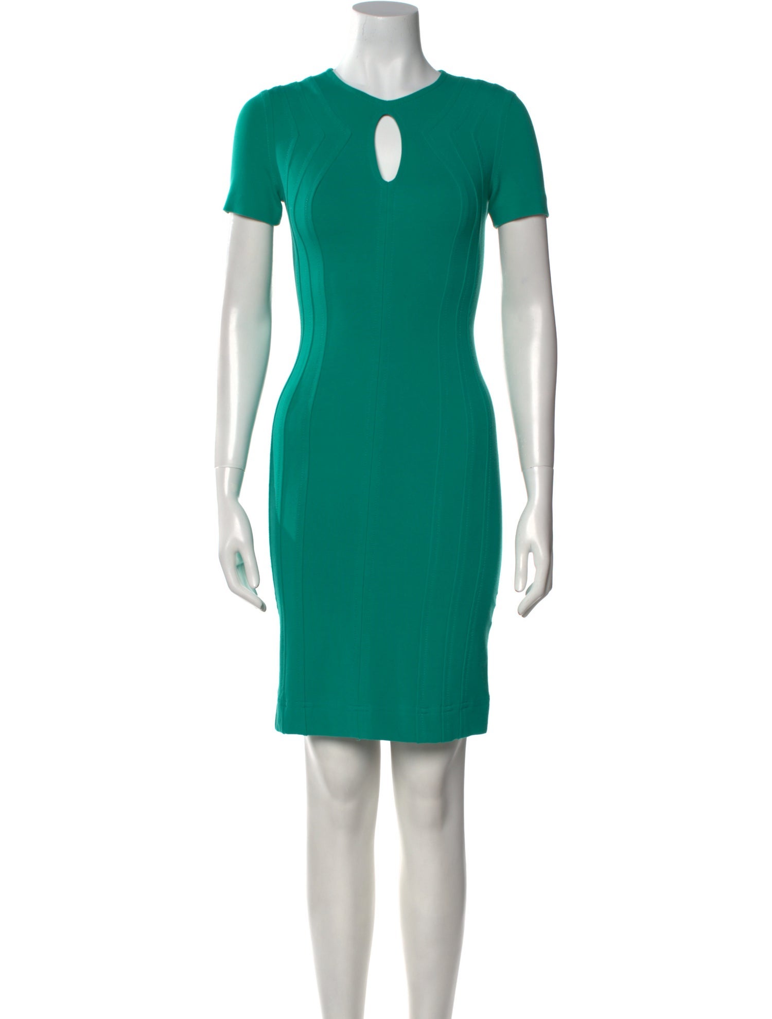Diane von Furstenberg Crew Neck Mini Dress