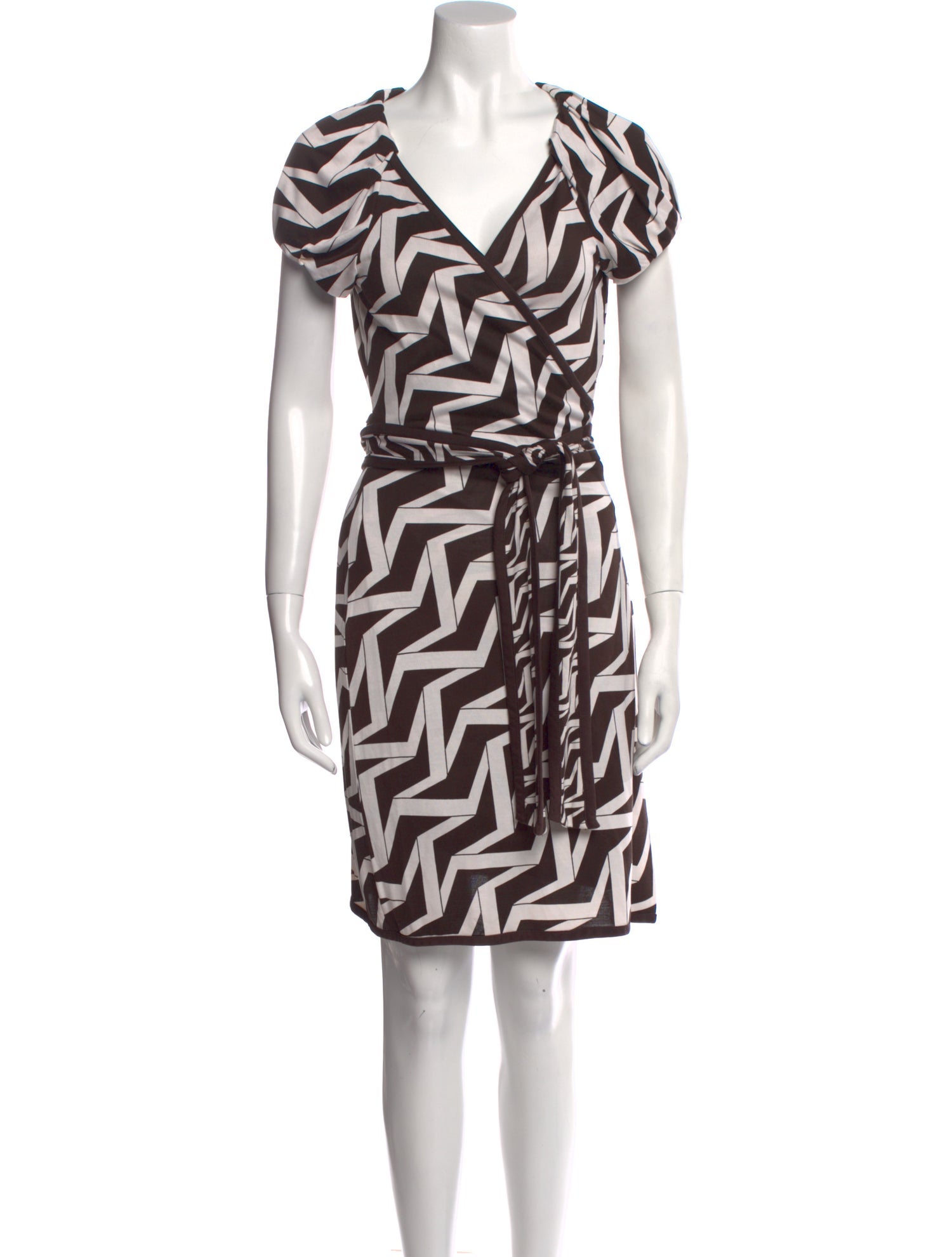 Diane von Furstenberg Printed Knee-Length Dress