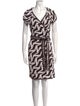 Diane von Furstenberg Printed Knee-Length Dress