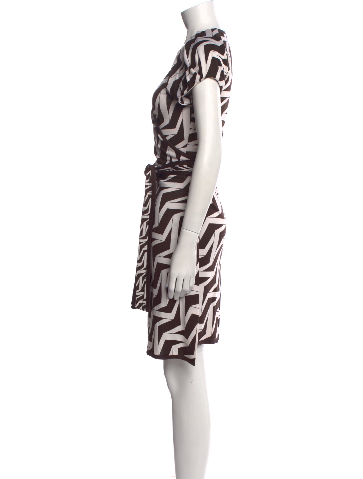Diane von Furstenberg Printed Knee-Length Dress