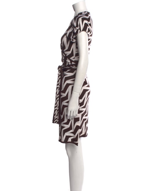 Diane von Furstenberg Printed Knee-Length Dress