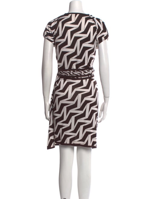 Diane von Furstenberg Printed Knee-Length Dress
