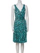 Diane von Furstenberg Silk Knee-Length Dress
