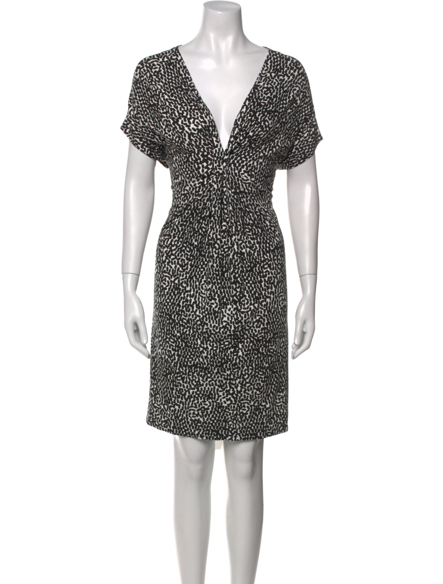 Diane von Furstenberg Printed Knee-Length Dress