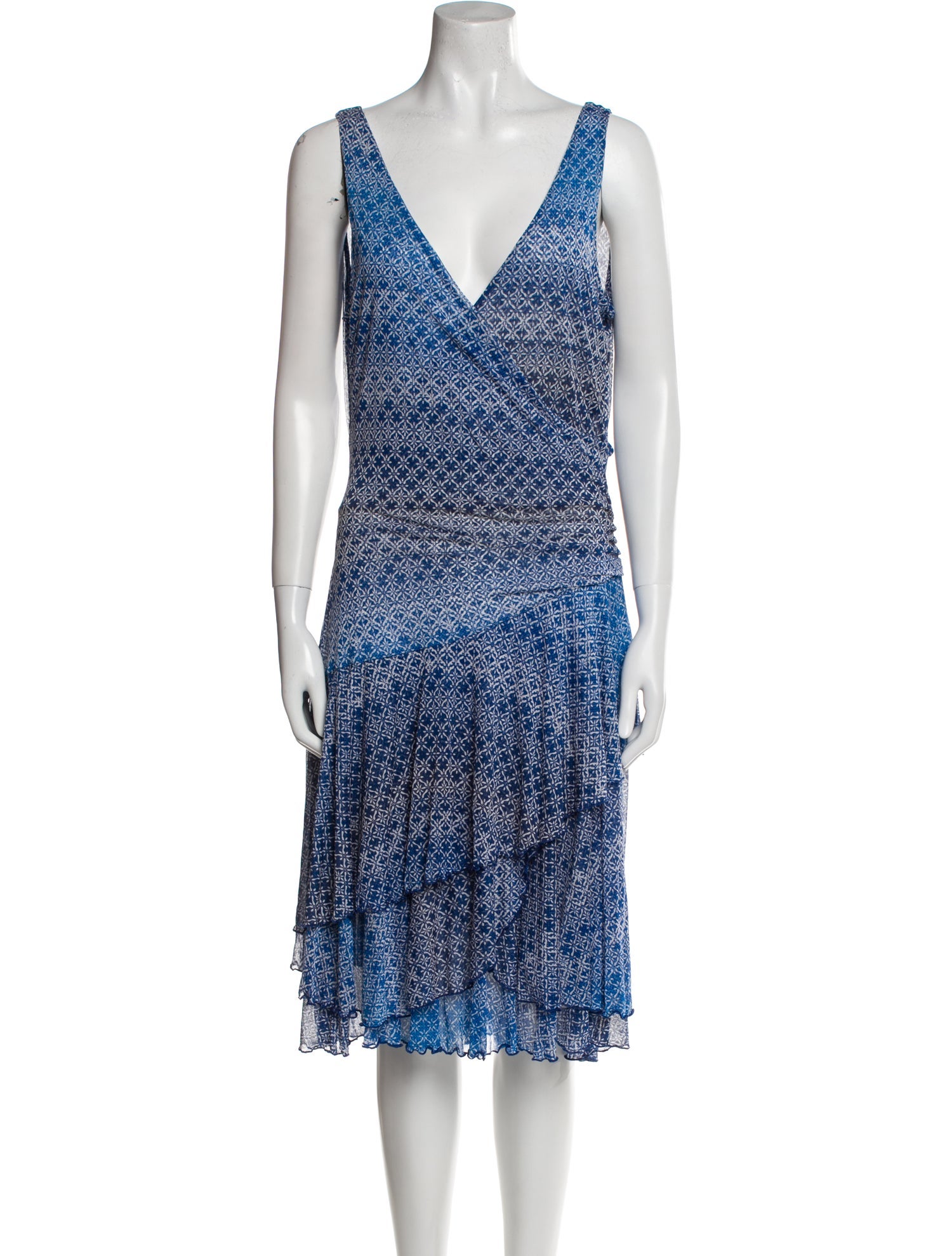 Diane von Furstenberg Silk Midi Length Dress
