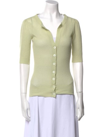 Diane von Furstenberg Cashmere V-Neck Sweater