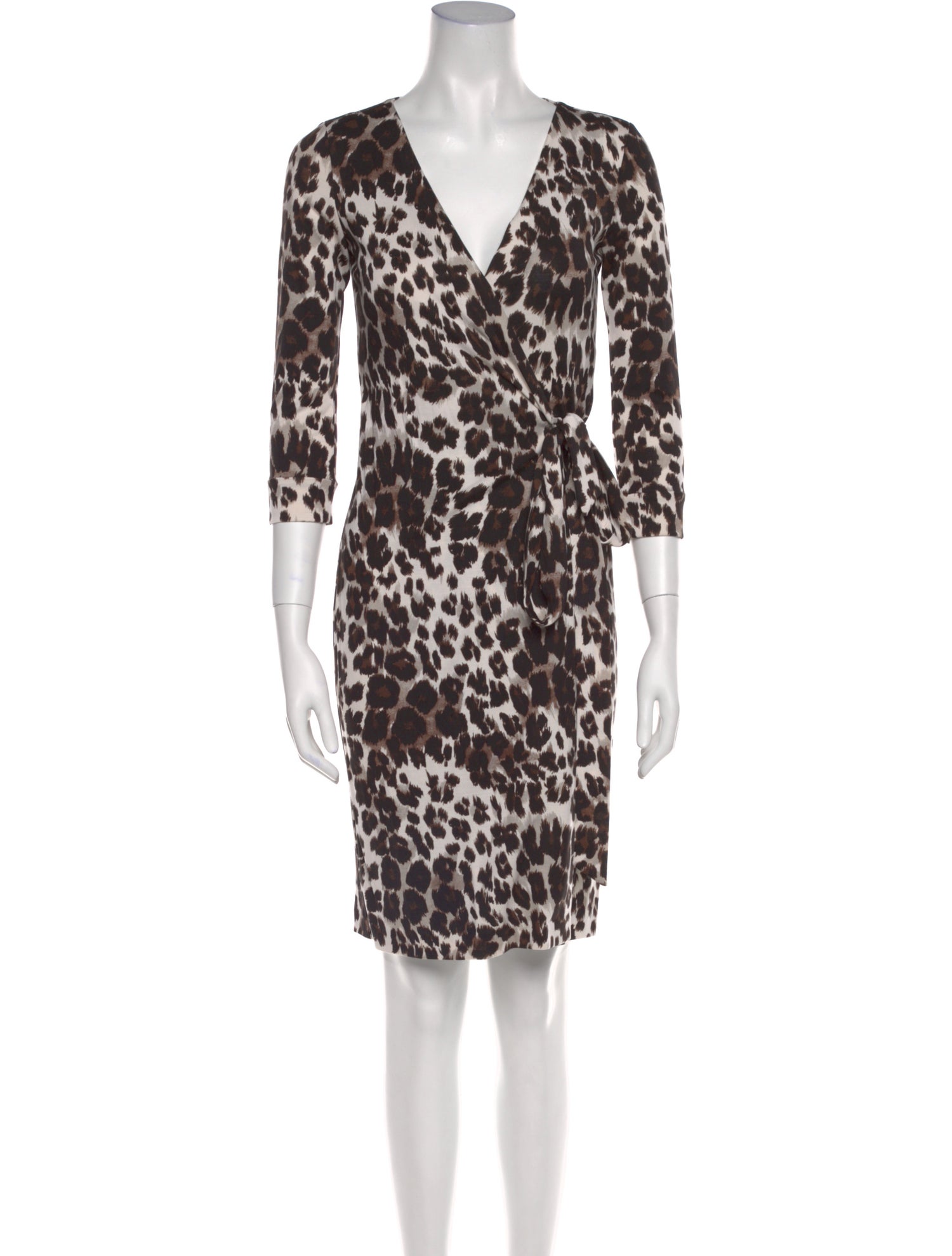 Diane von Furstenberg Silk Knee-Length Dress