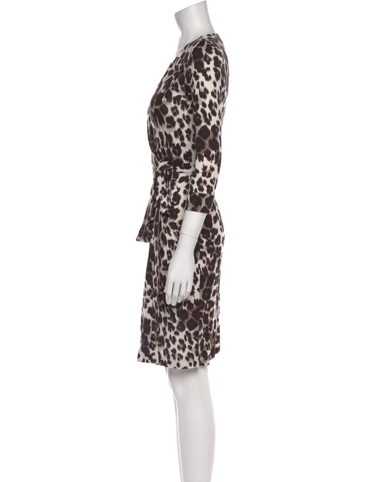 Diane von Furstenberg Silk Knee-Length Dress