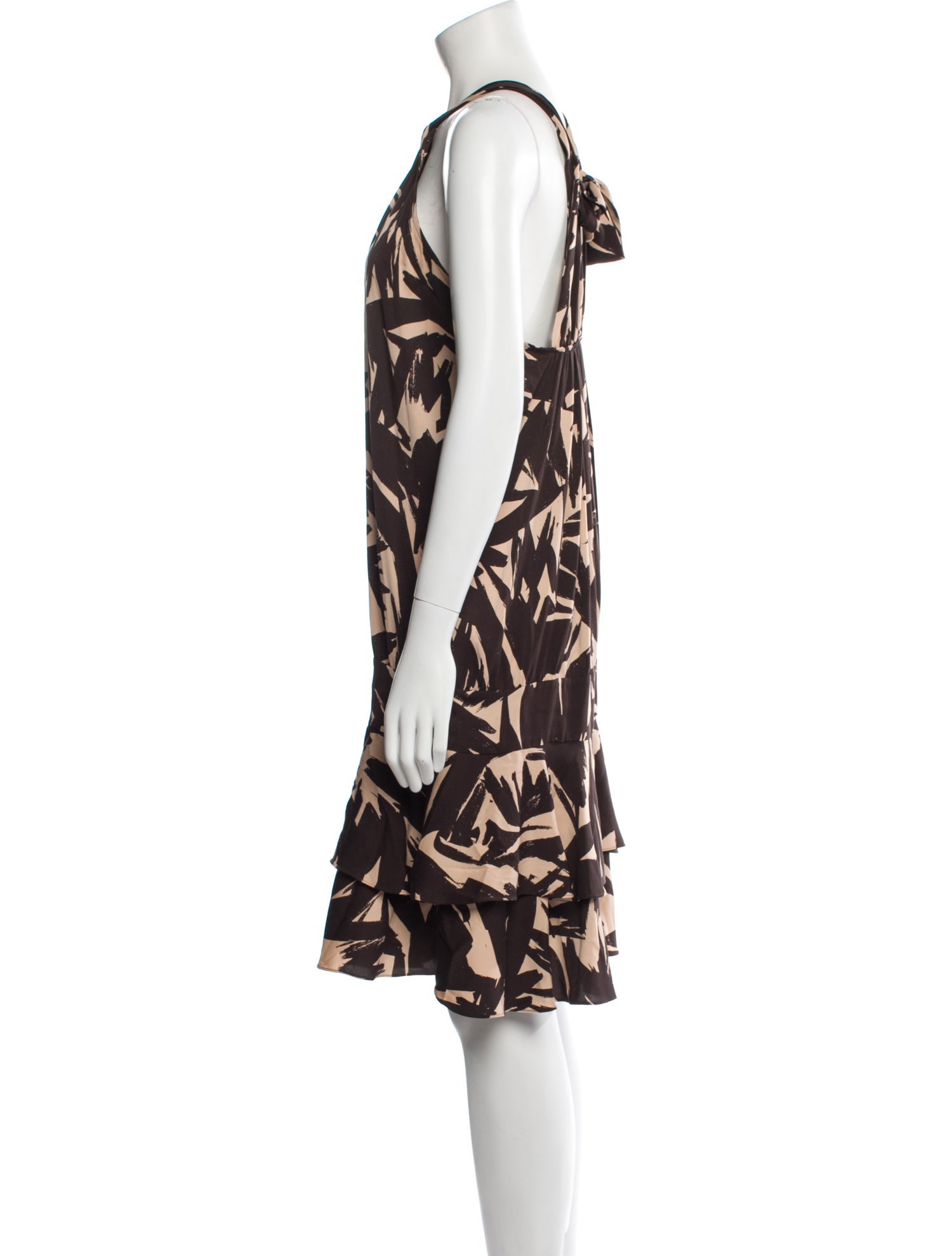 Diane von Furstenberg Silk Knee-Length Dress