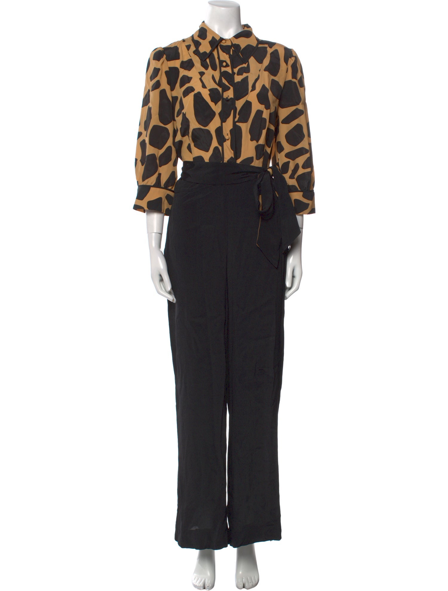 Diane von Furstenberg Printed Jumpsuit