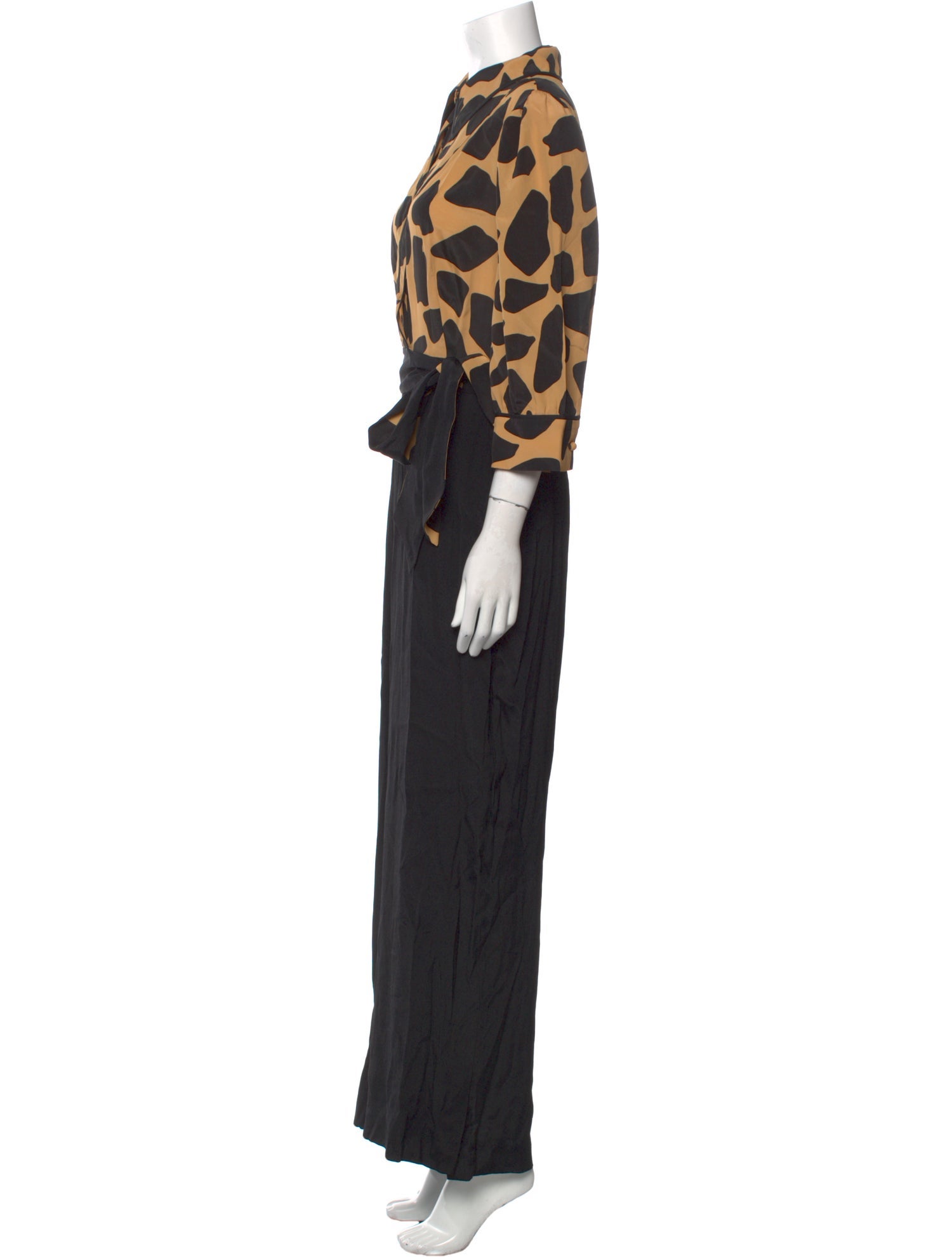 Diane von Furstenberg Printed Jumpsuit