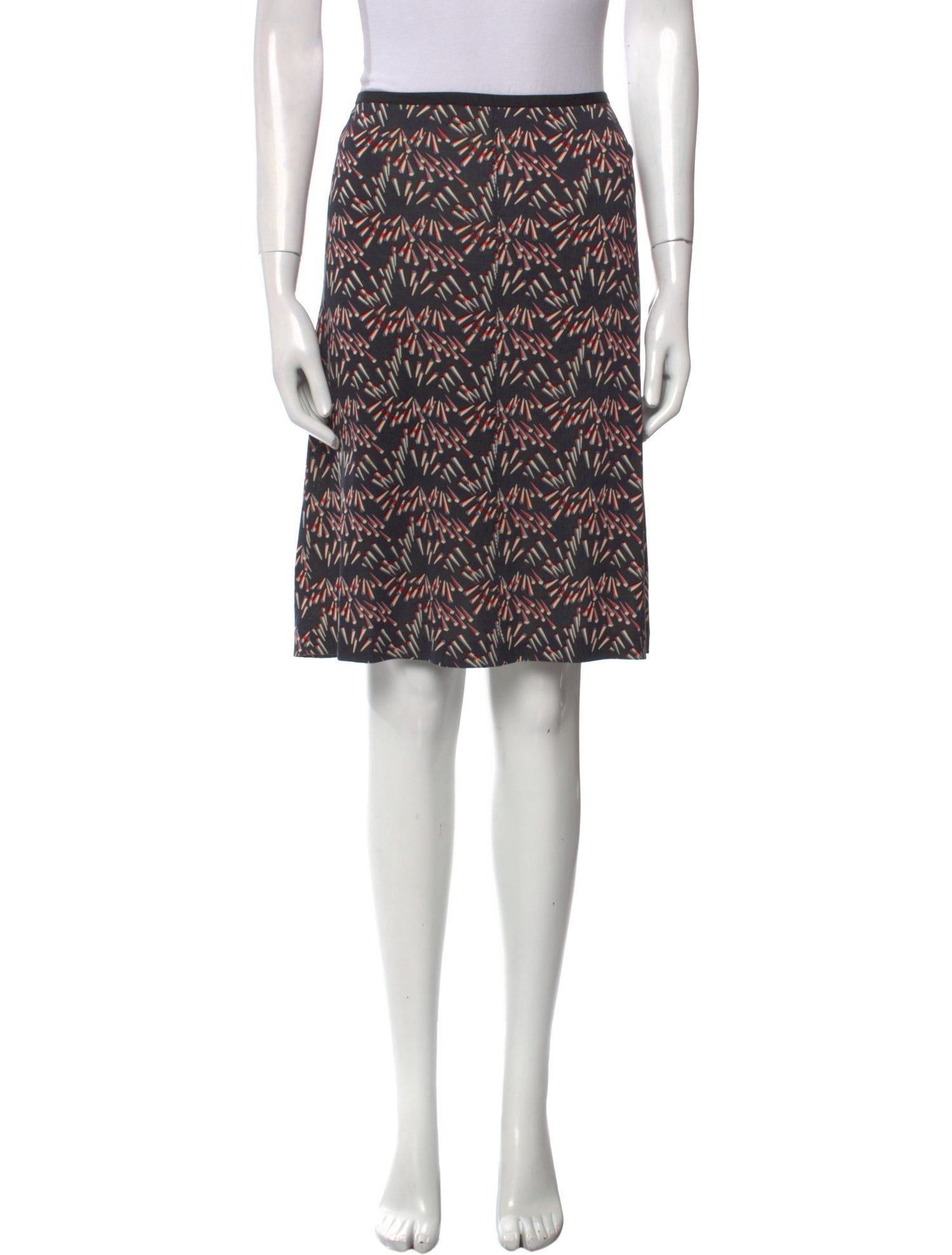 Diane von Furstenberg Silk Knee-Length Skirt