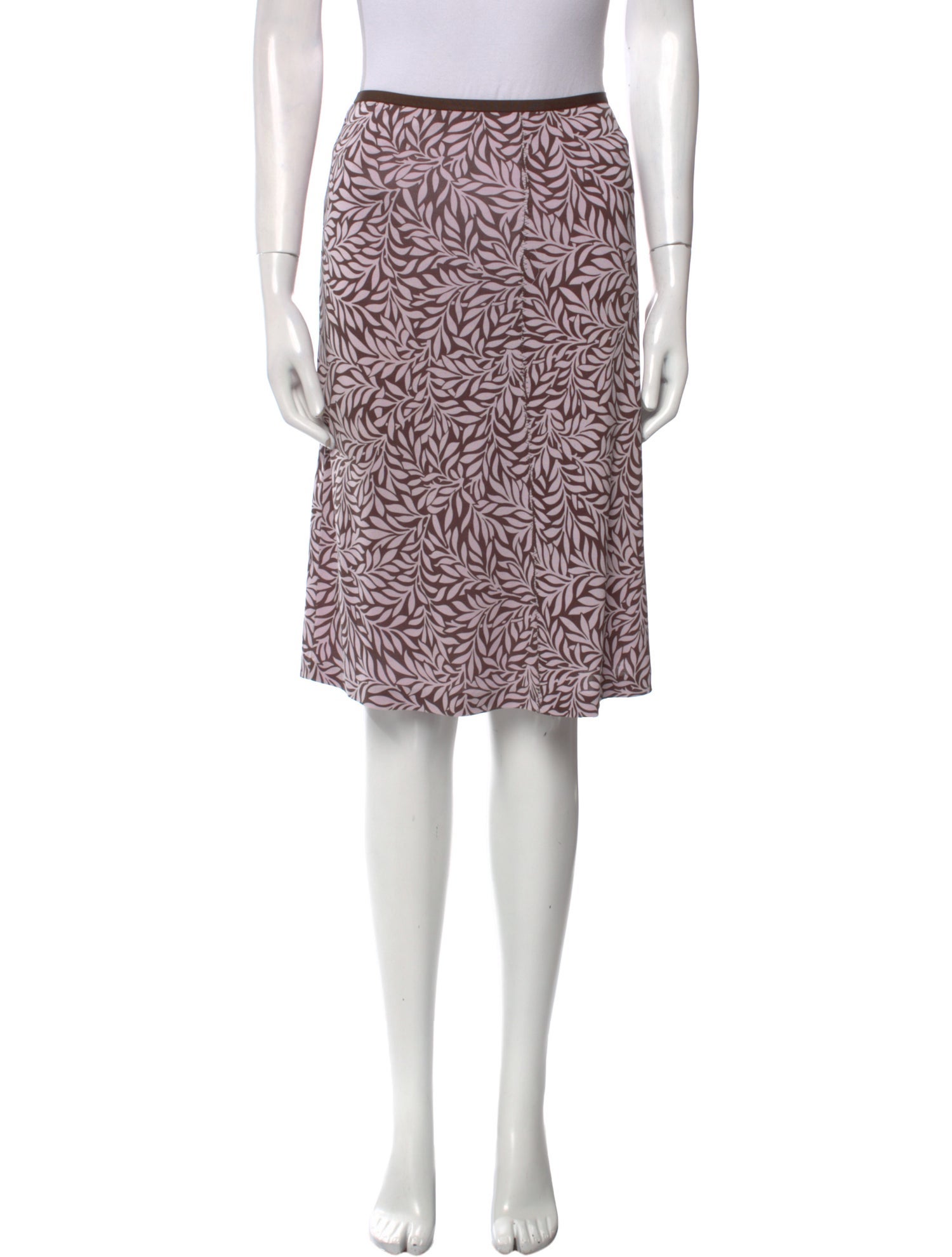 Diane von Furstenberg Silk Knee-Length Skirt