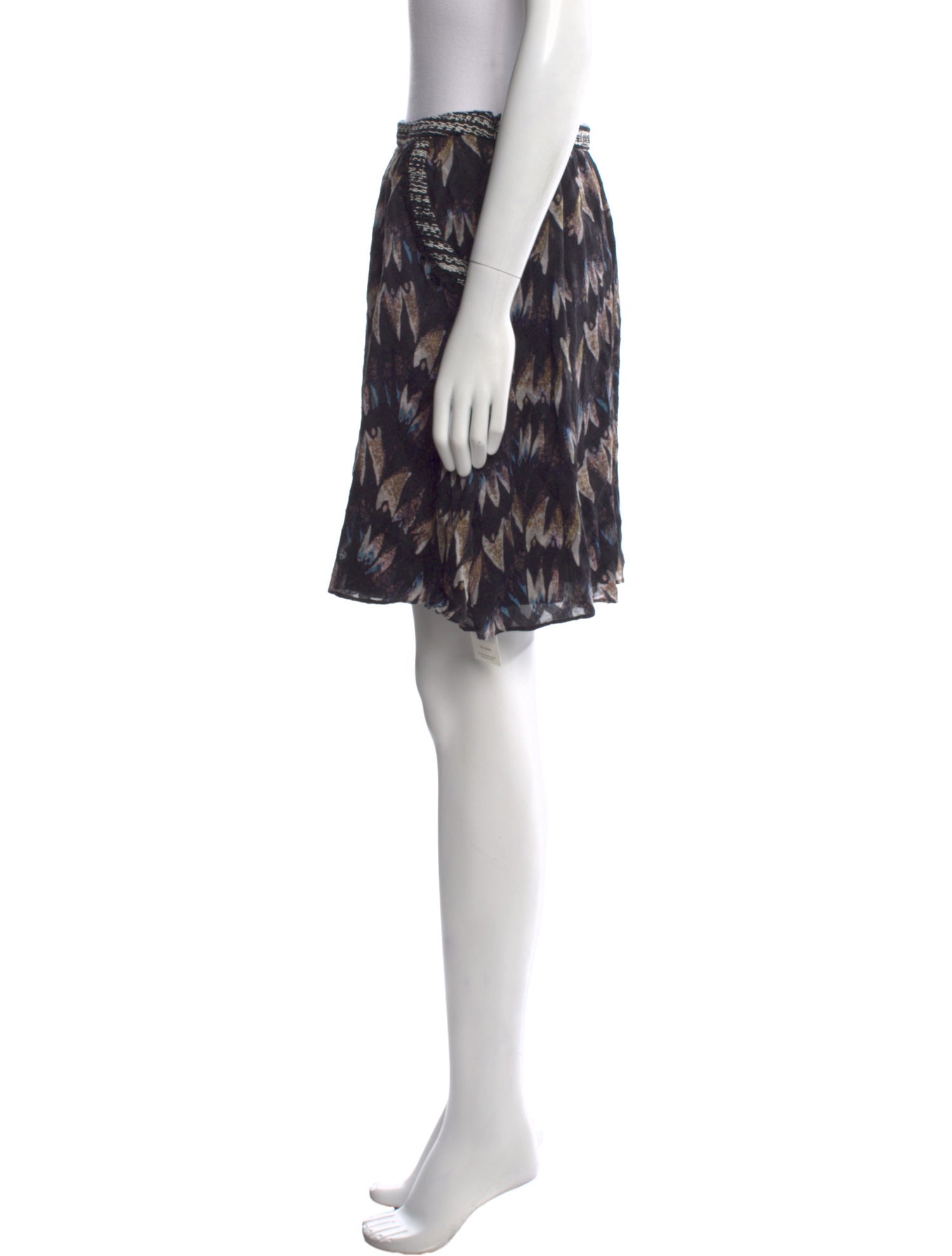 Diane von Furstenberg Silk Mini Skirt