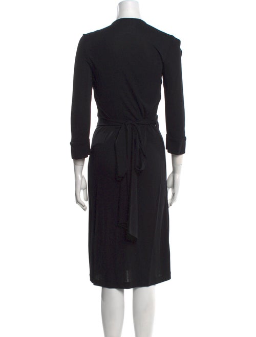Diane von Furstenberg V-Neck Midi Length Dress