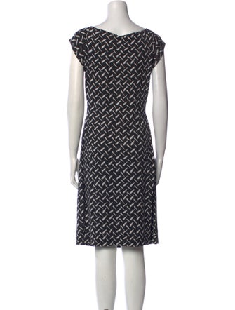 Diane von Furstenberg Silk Knee-Length Dress