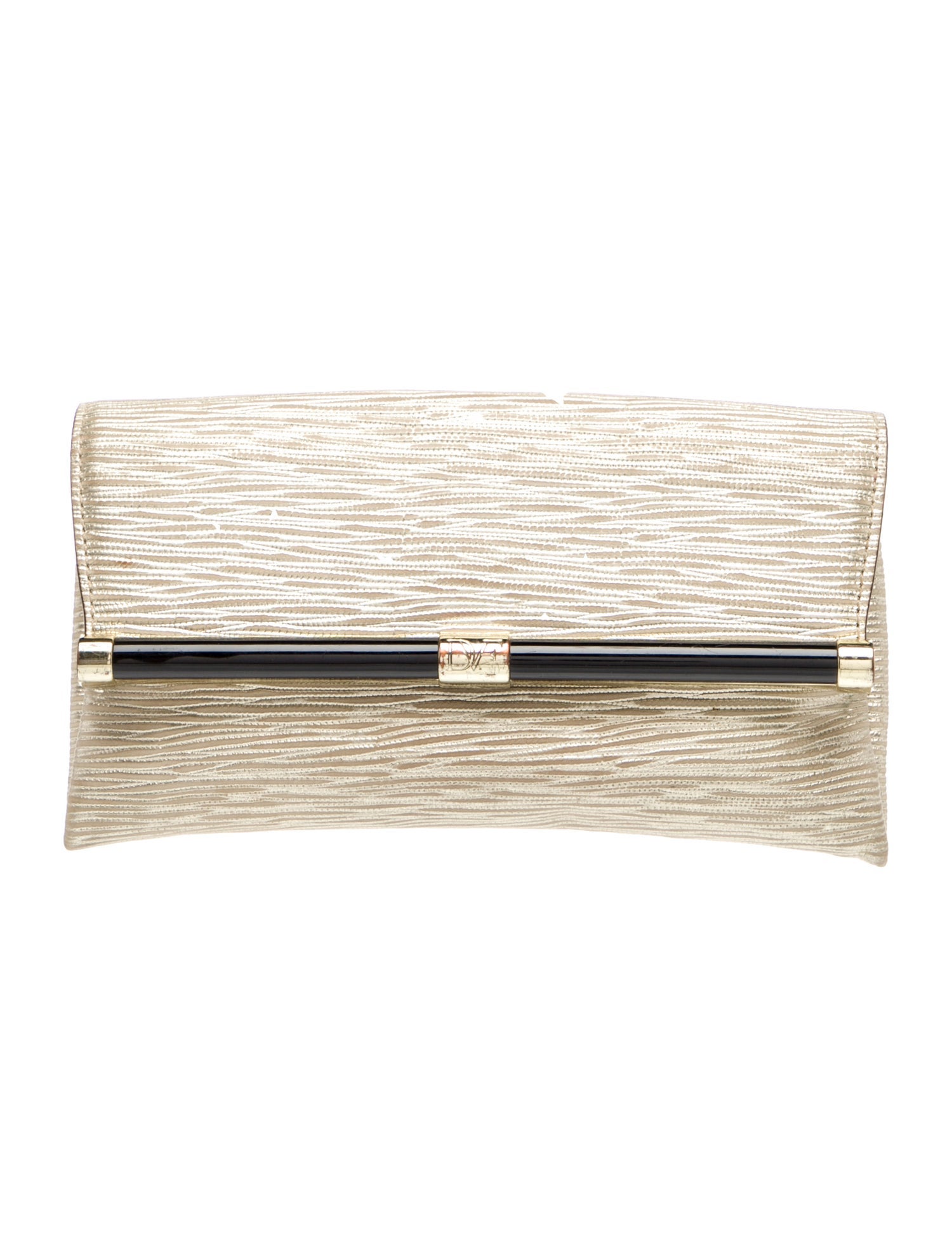 Diane von Furstenberg Leather Clutch