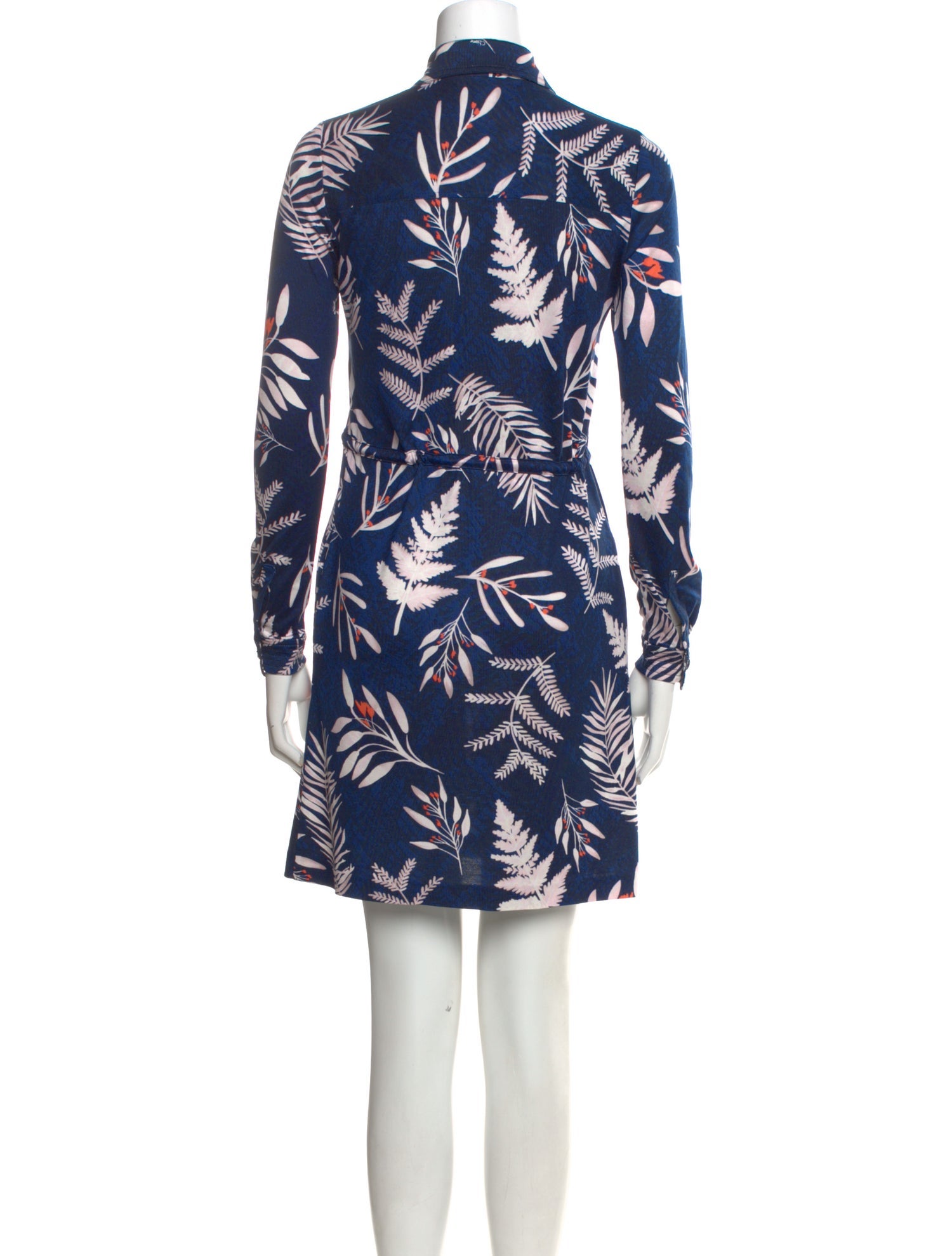Diane von Furstenberg Silk Mini Dress - Blue Dresses, Clothing - WDI548873  | The RealReal