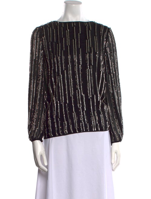 Diane von Furstenberg Silk Striped Blouse