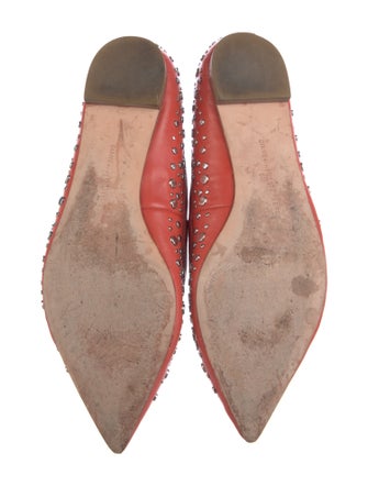 Diane von Furstenberg Leather Ballet Flats