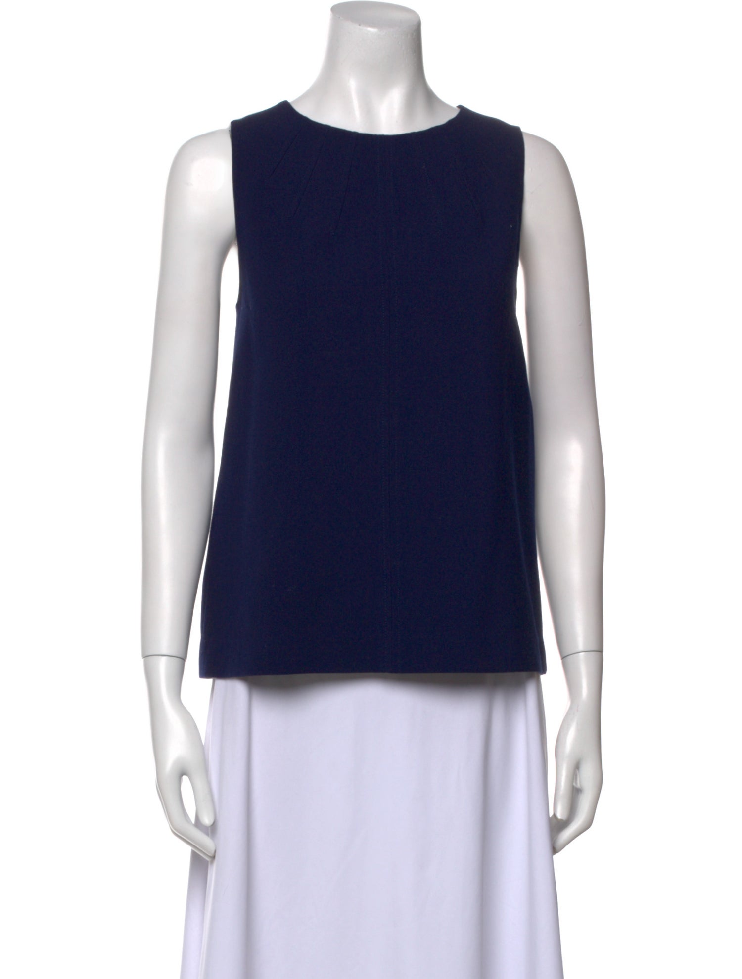 Diane von Furstenberg Crew Neck Sleeveless Top