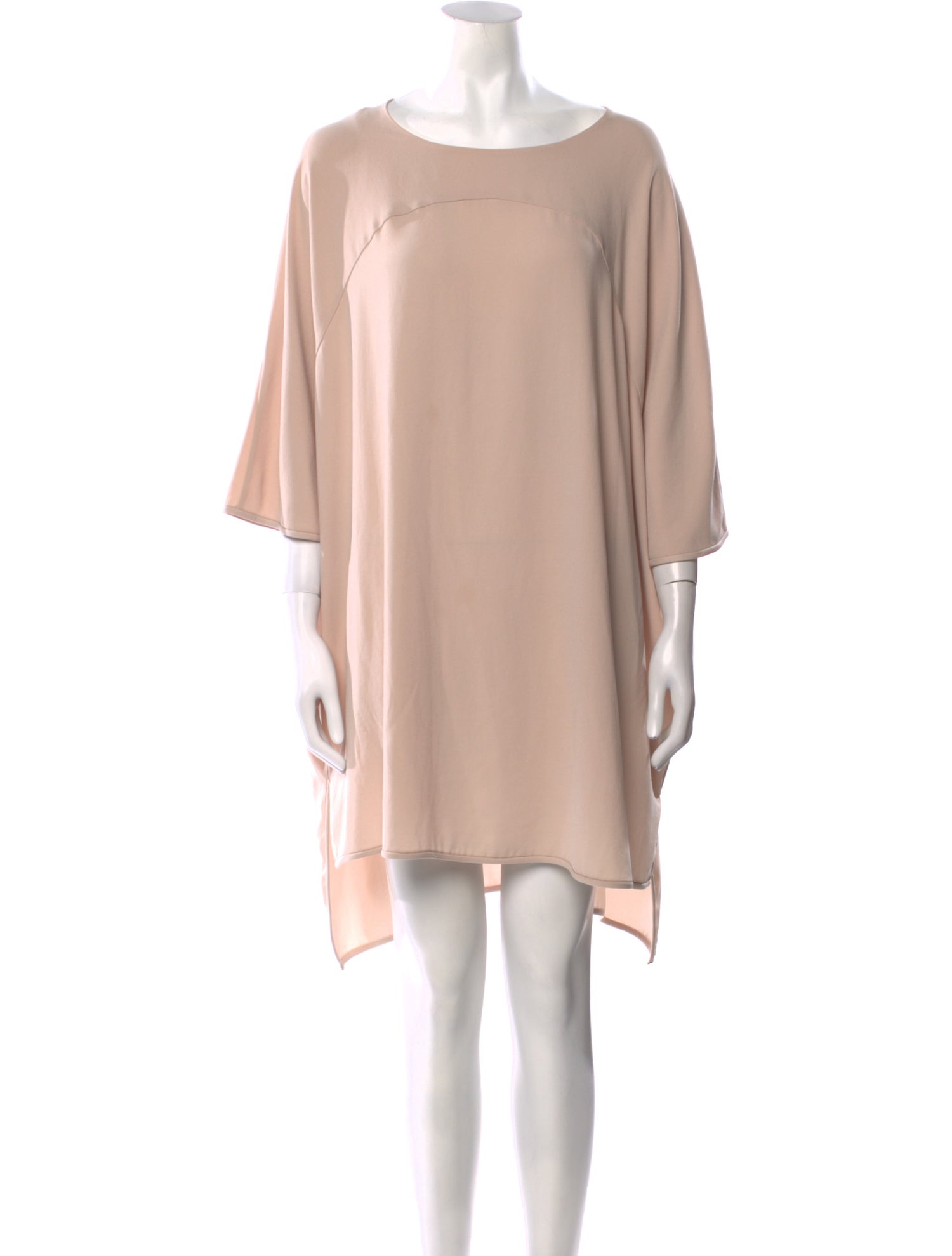 Diane von Furstenberg Scoop Neck Mini Dress