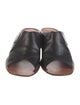 Diane von Furstenberg Leather Slides