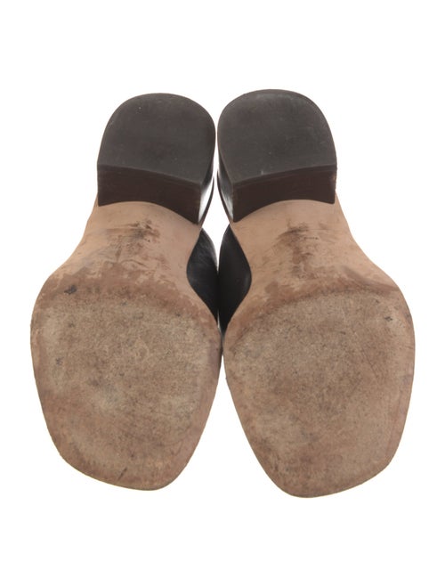 Diane von Furstenberg Leather Slides