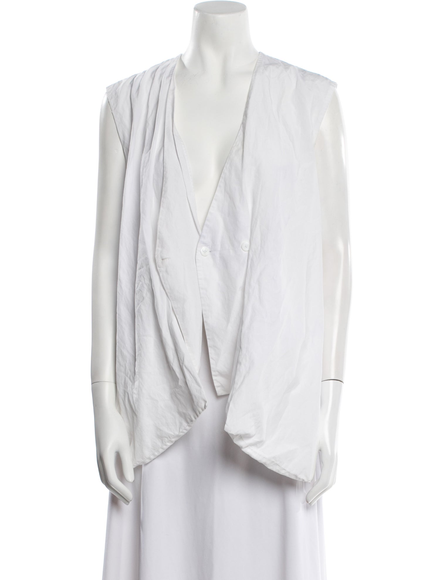 Diane von Furstenberg V-Neck Sleeveless Tunic