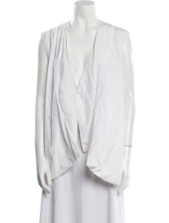 Diane von Furstenberg V-Neck Sleeveless Tunic