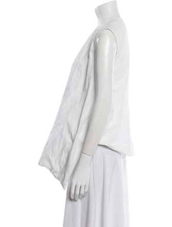 Diane von Furstenberg V-Neck Sleeveless Tunic