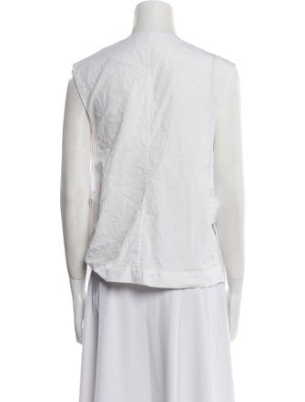 Diane von Furstenberg V-Neck Sleeveless Tunic