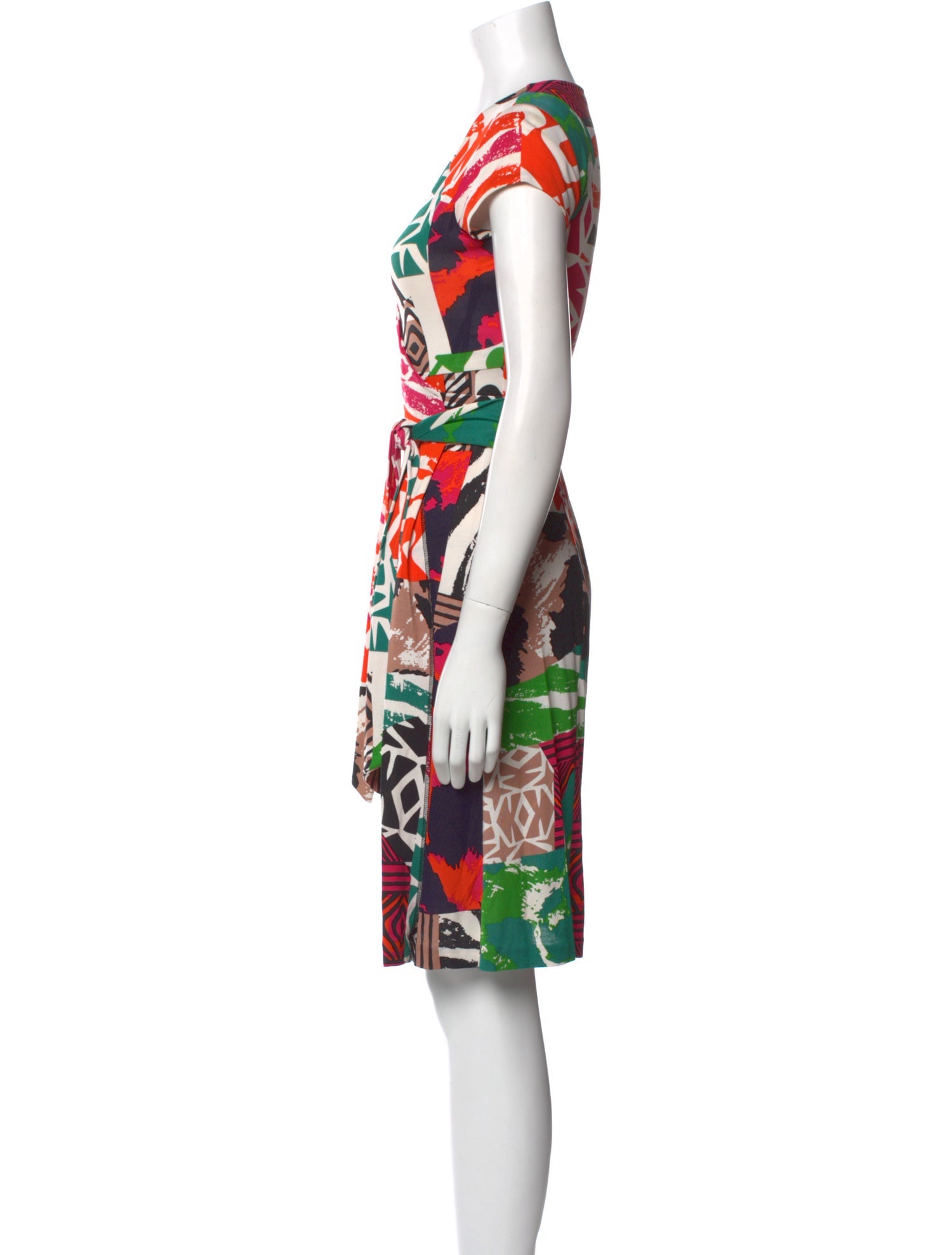 Diane von Furstenberg Silk Knee-Length Dress