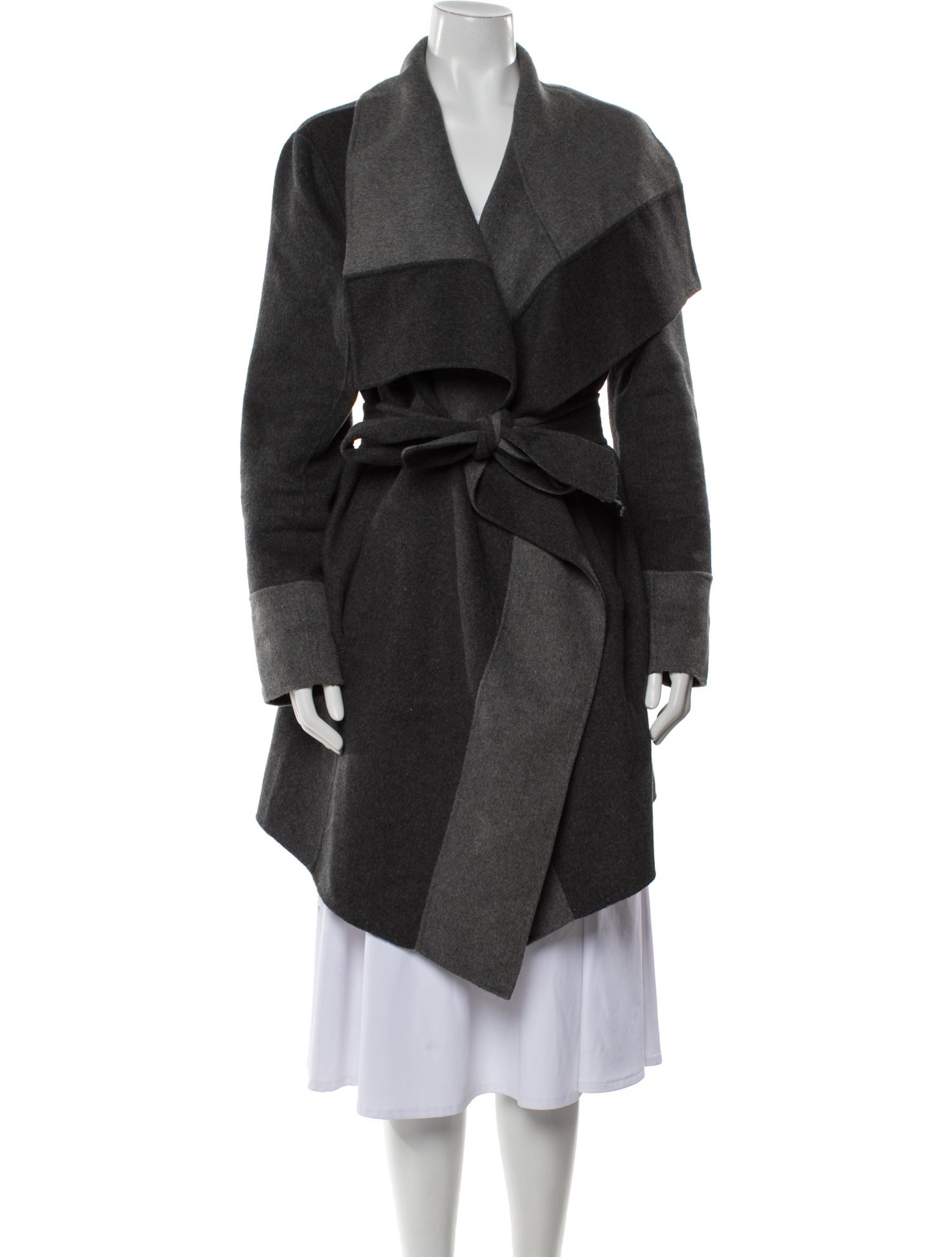 Diane von Furstenberg Wool Trench Coat