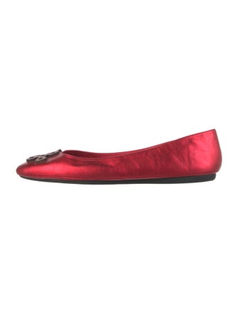 Diane von Furstenberg Patent Leather Ballet Flats