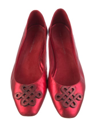 Diane von Furstenberg Patent Leather Ballet Flats