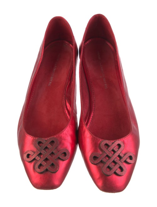 Diane von Furstenberg Patent Leather Ballet Flats