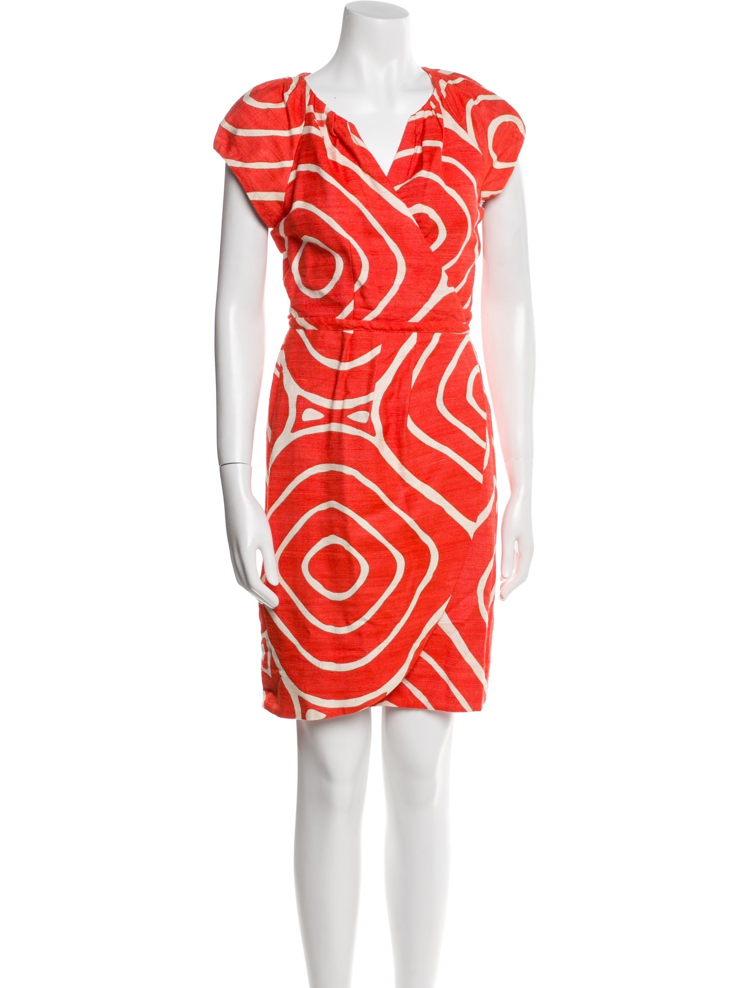Diane von Furstenberg Silk Knee-Length Dress