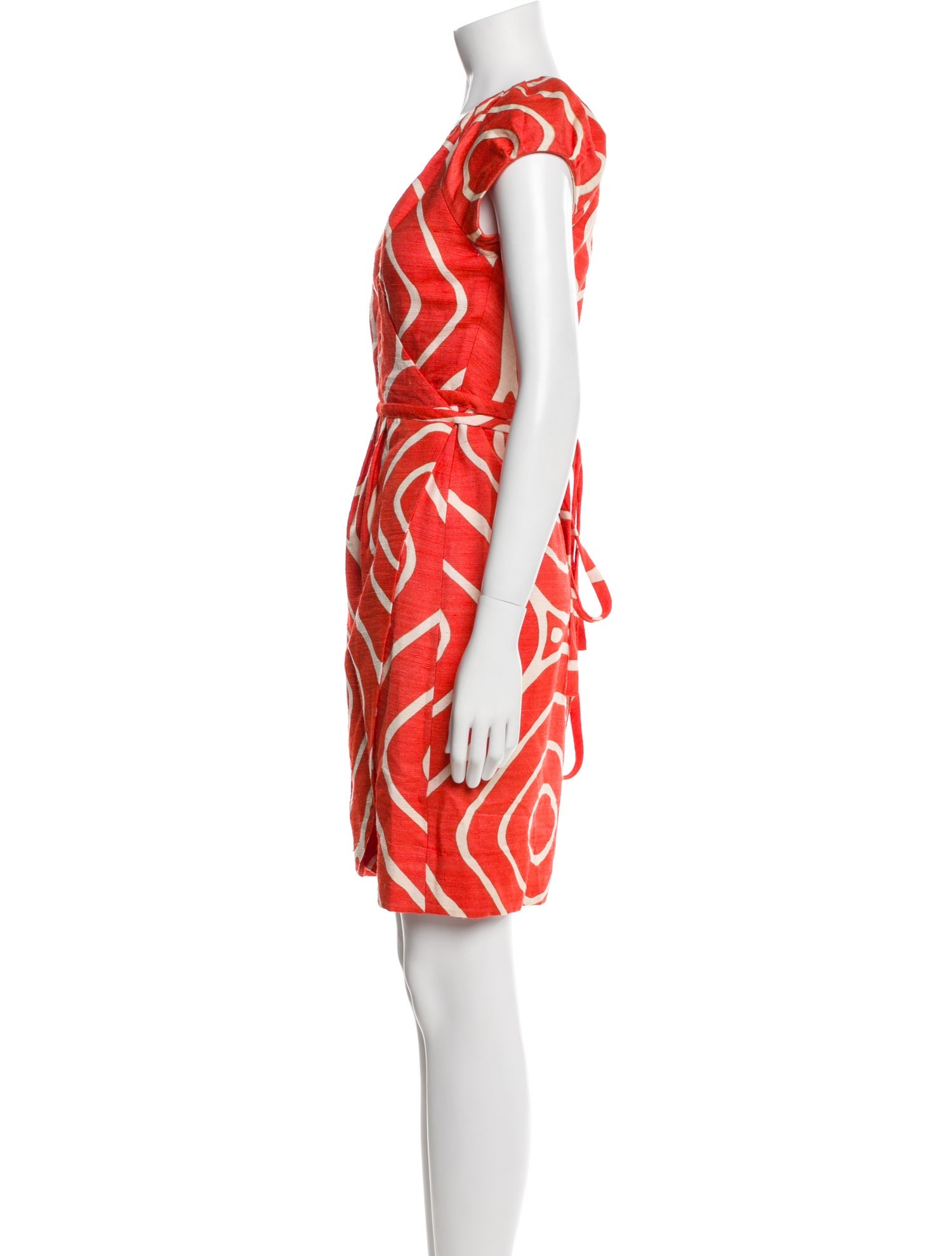 Diane von Furstenberg Silk Knee-Length Dress