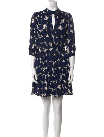 Diane von Furstenberg Silk Mini Dress