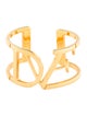 Diane von Furstenberg Furstenberg Logo Cuff Bracelet